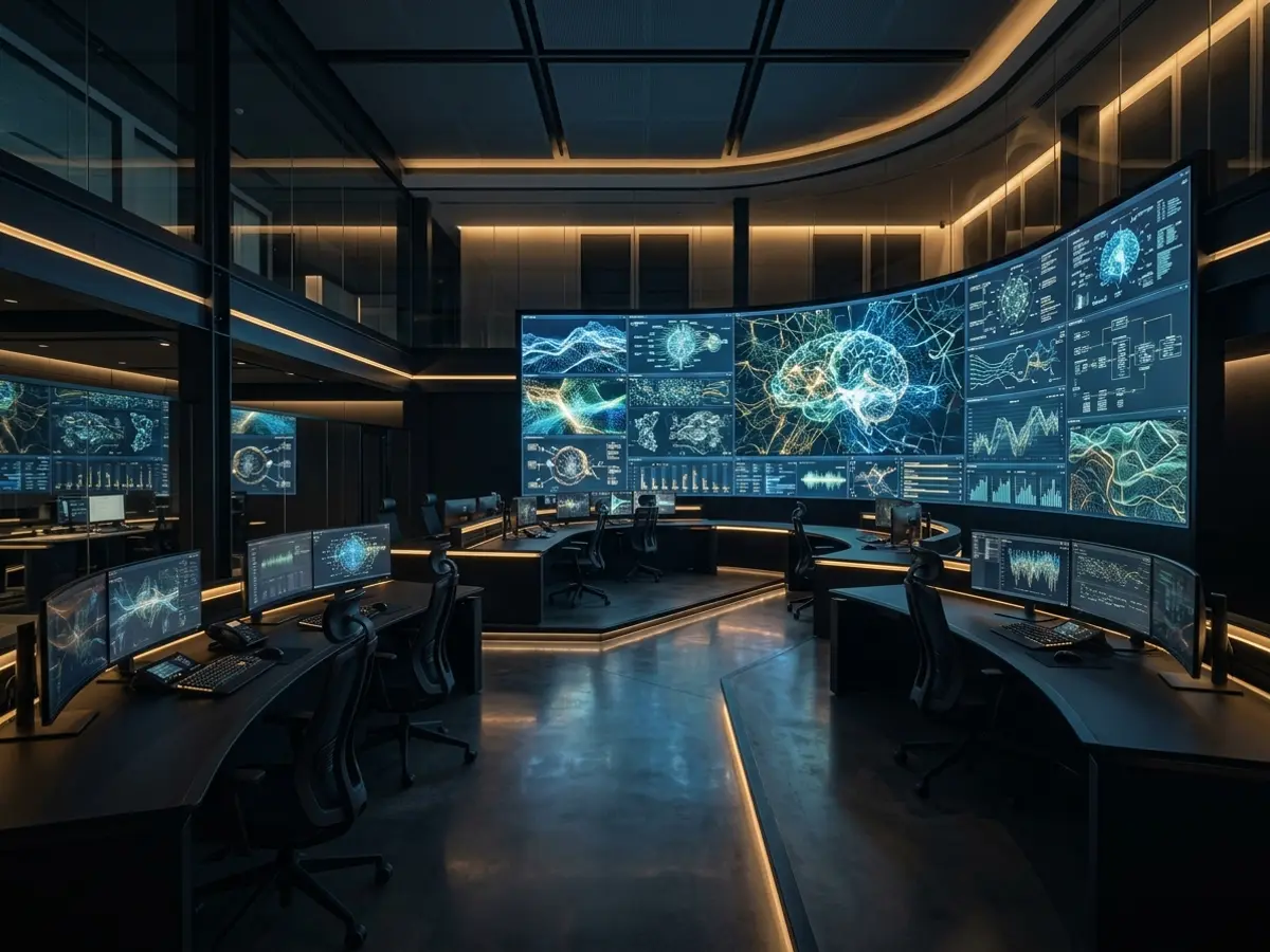 Enterprise AI command center and technology architecture
