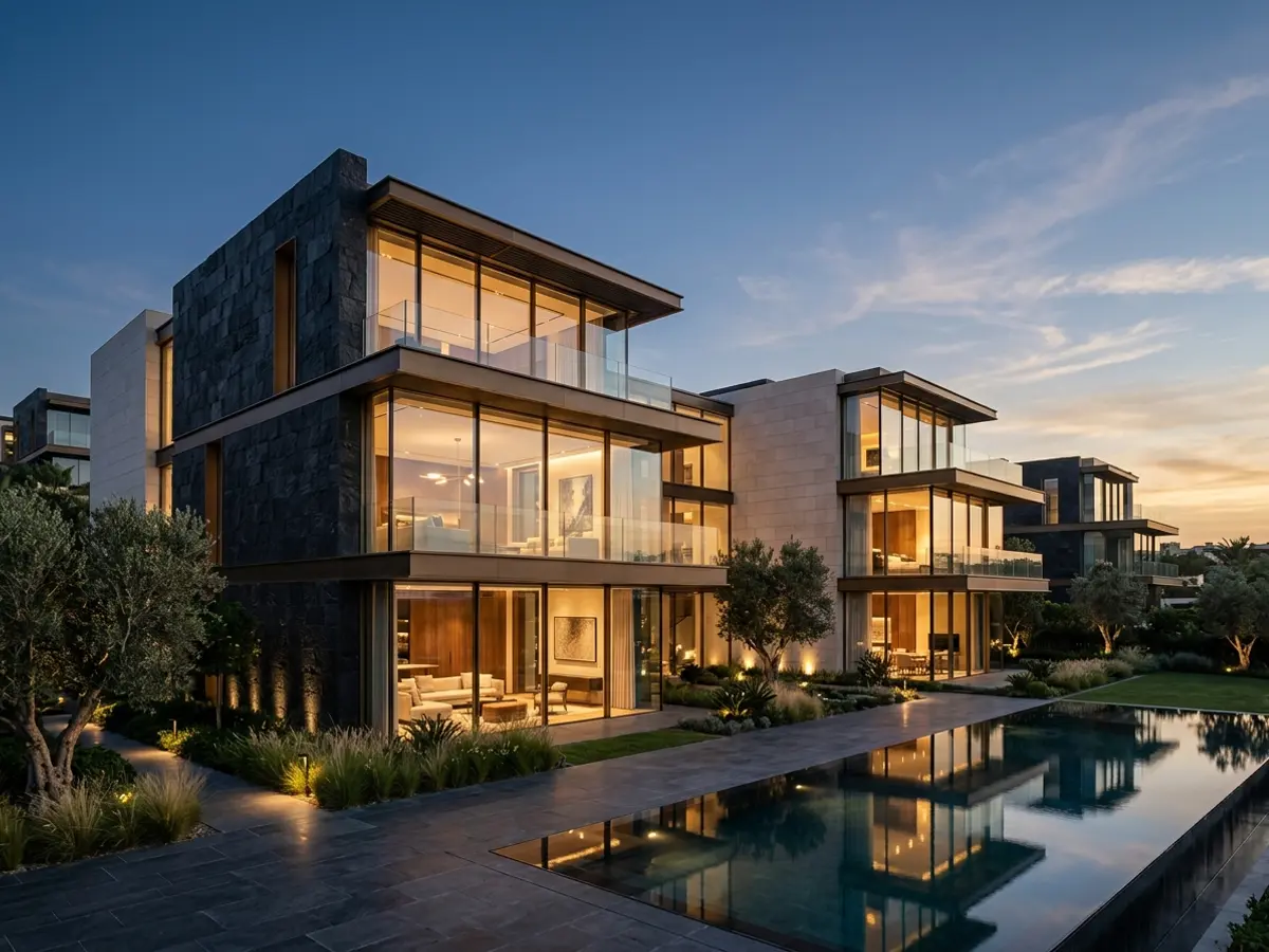 Property development and luxury architectural residence