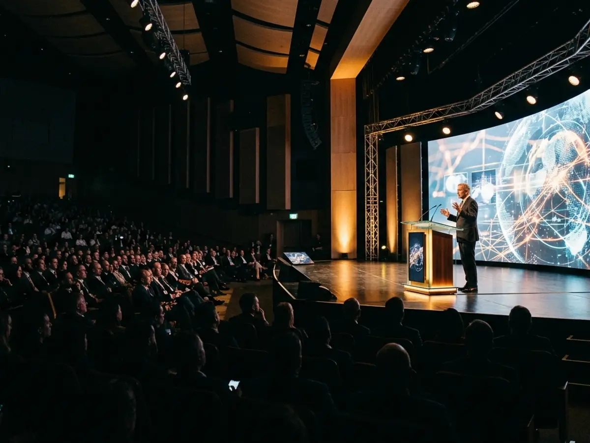Executive keynote presentation showreel